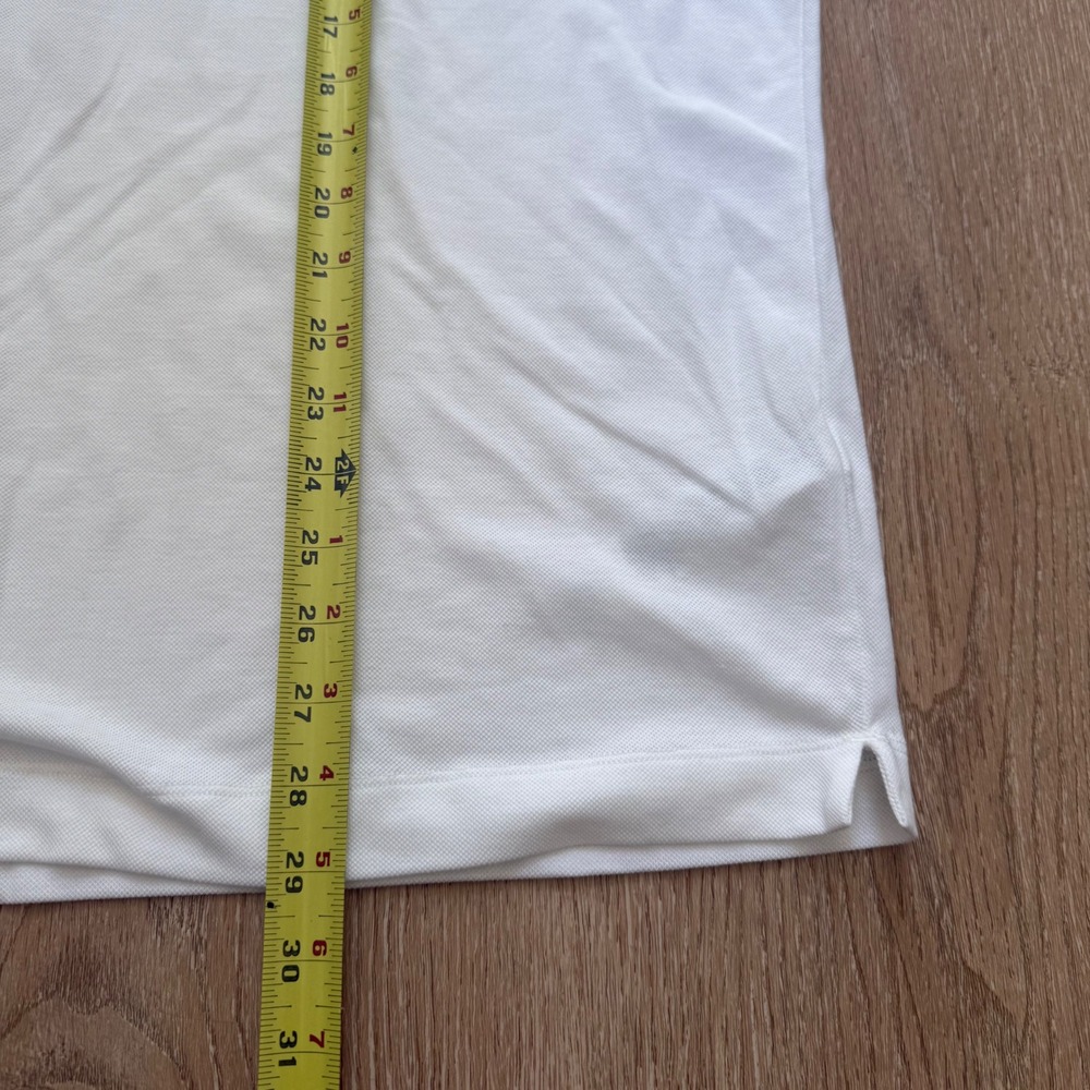 G/FORE Golf Polo Shirt Mens XXL SNO White Short Sleeve Stretch Pique Performance - Picture 8 of 9